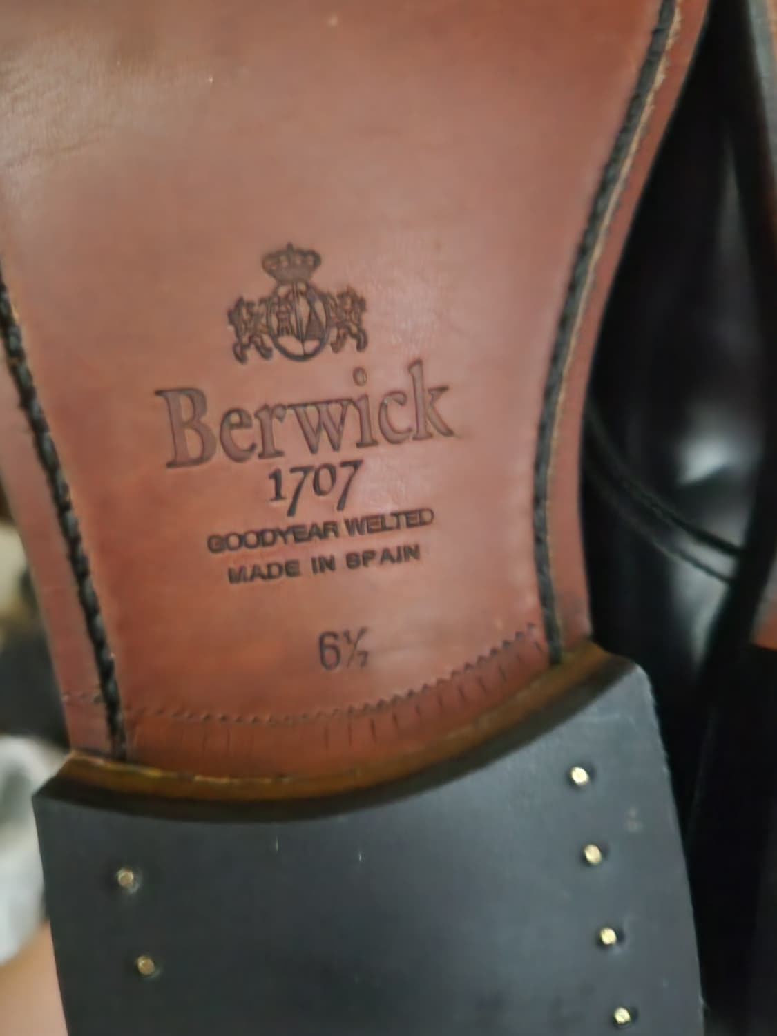 Berwick 가죽 부츠 6.5 / 255mm 상품이미지4