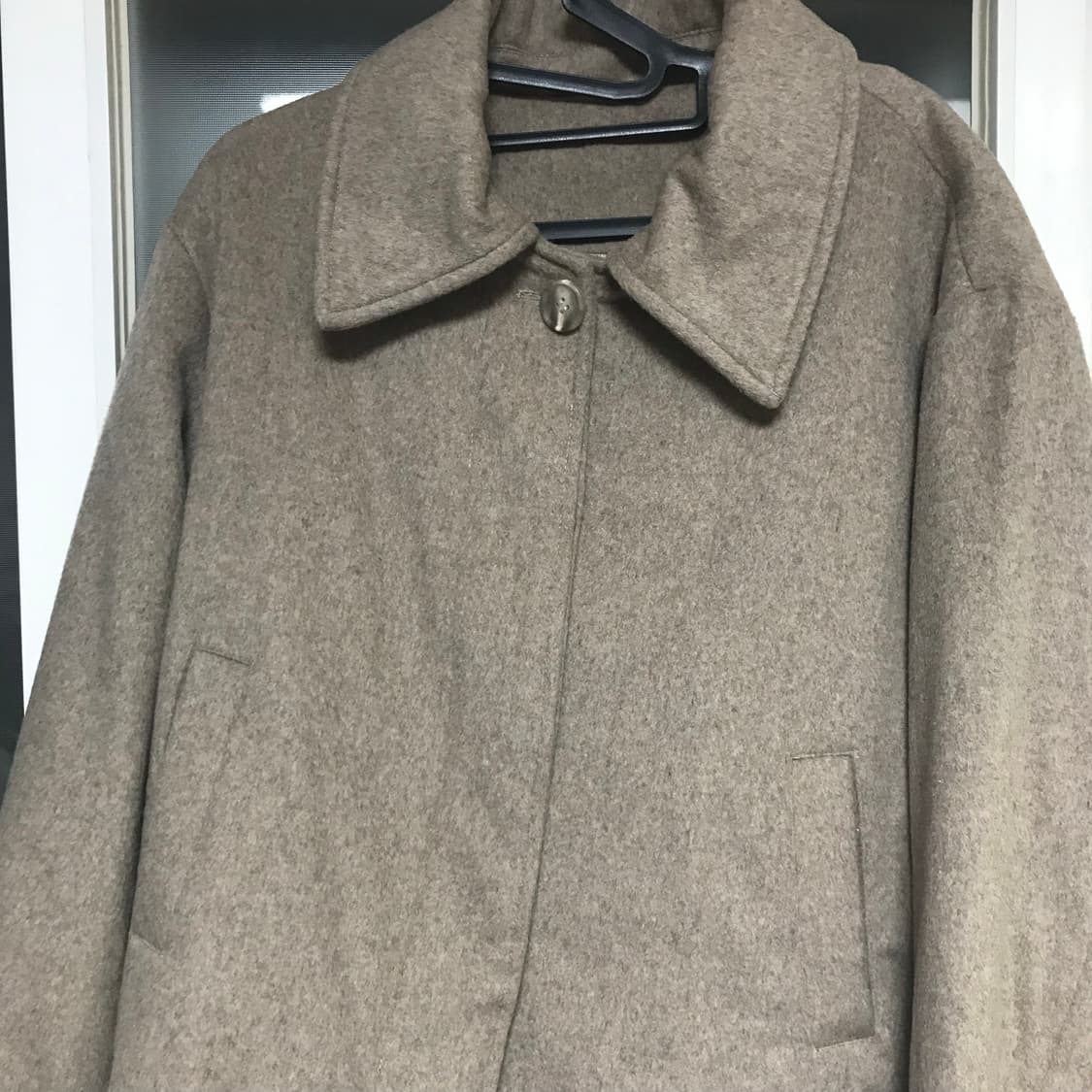 라퍼지 포 우먼 울 시어링 칼라 숏 코트 M 상품이미지3