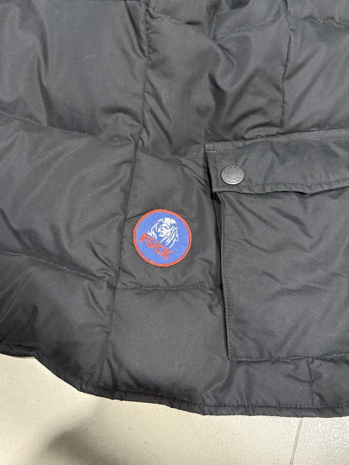 히스테릭 글래머 아카이브 히스걸과 fuk 패치 헤비 패딩 자켓 상품이미지3