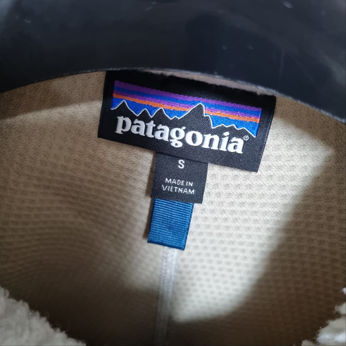 ( S ) 파타고니아 레트로 파일 플리스 아이보리 상품이미지4
