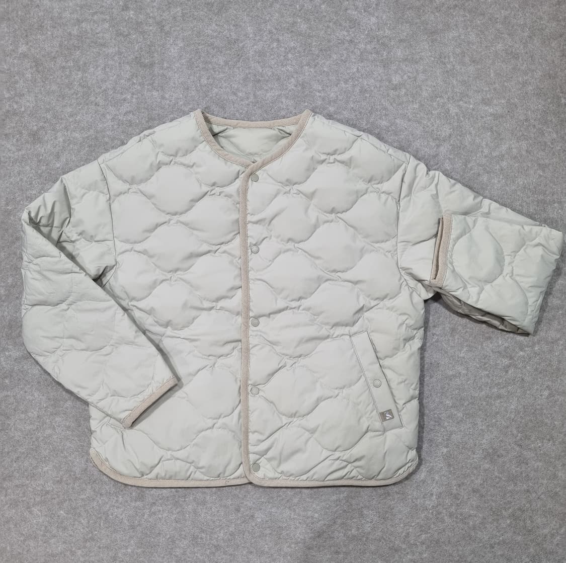 여성 100 밀레 오리털 경량 패딩 자켓 상품이미지6