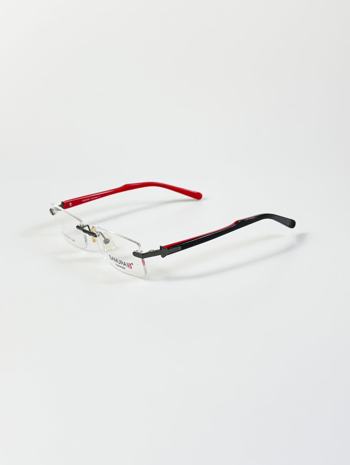 SAMURAI EYEWEAR 무테 스퀘어 티타늄 메탈 빈티지 안경 상품이미지3