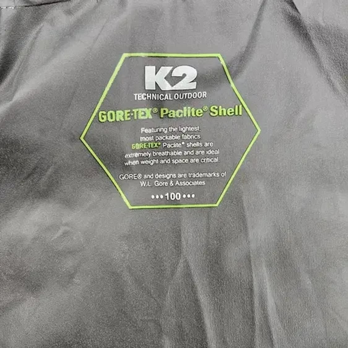 K2 케이투 아웃도어 바람막이 등산 자켓 남성 L 상품이미지3