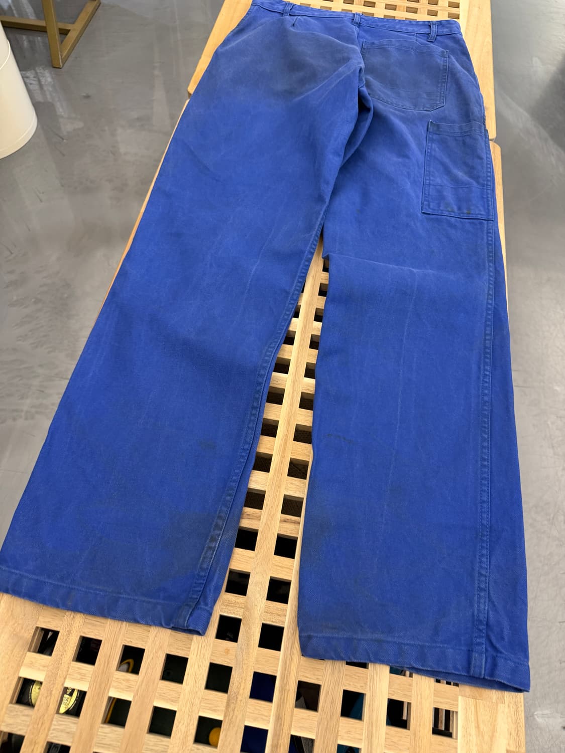 70s DISTRESSED Oil-Stained 빈티지 프렌치워크팬츠 상품이미지10