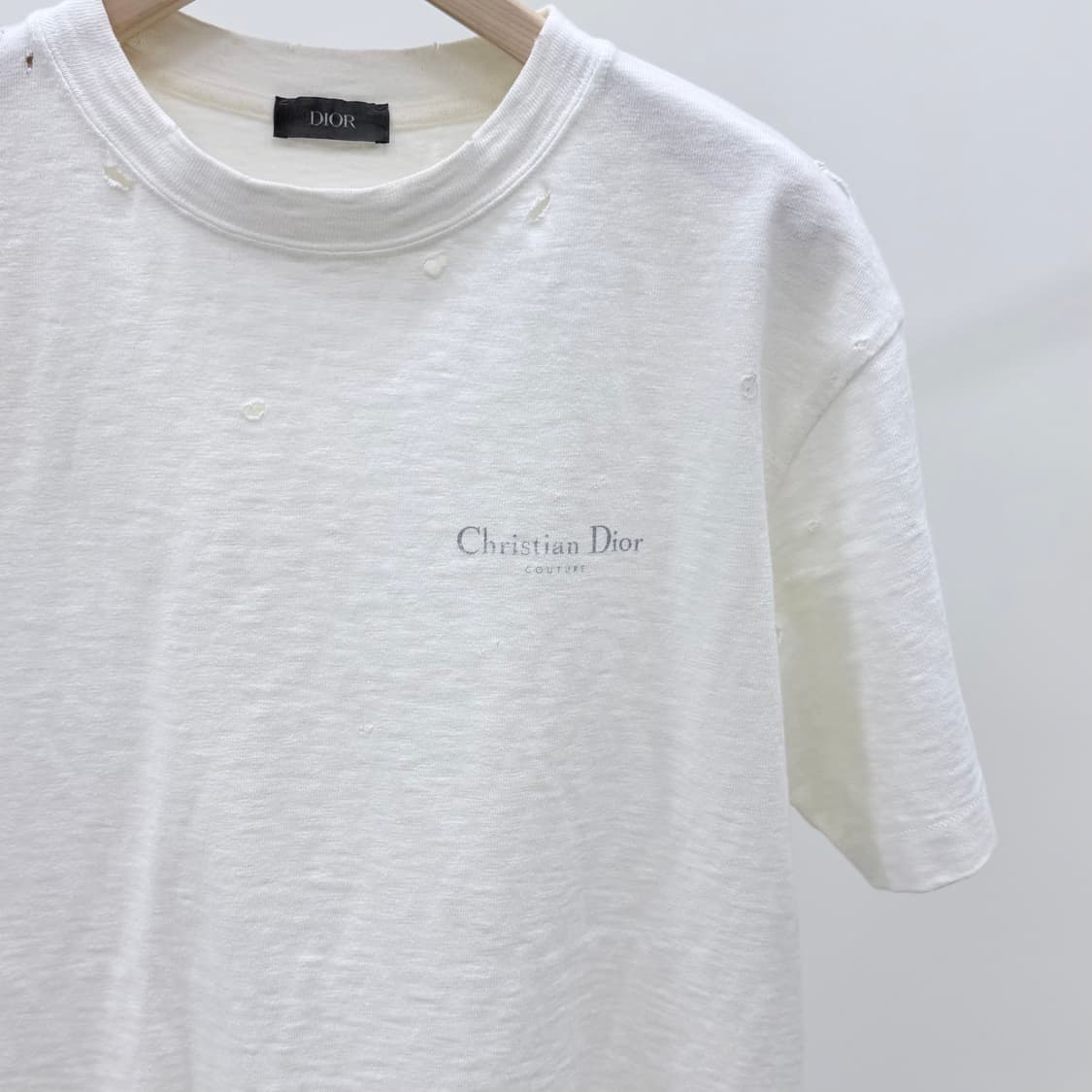 [S+급/XS] 디올 꾸뛰르 빈티지 반팔 티셔츠 블랙 상품이미지2