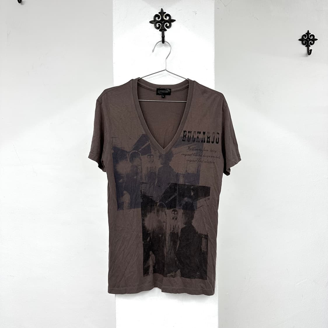 Buckaroo grunge v neck short sleeve 상품이미지3