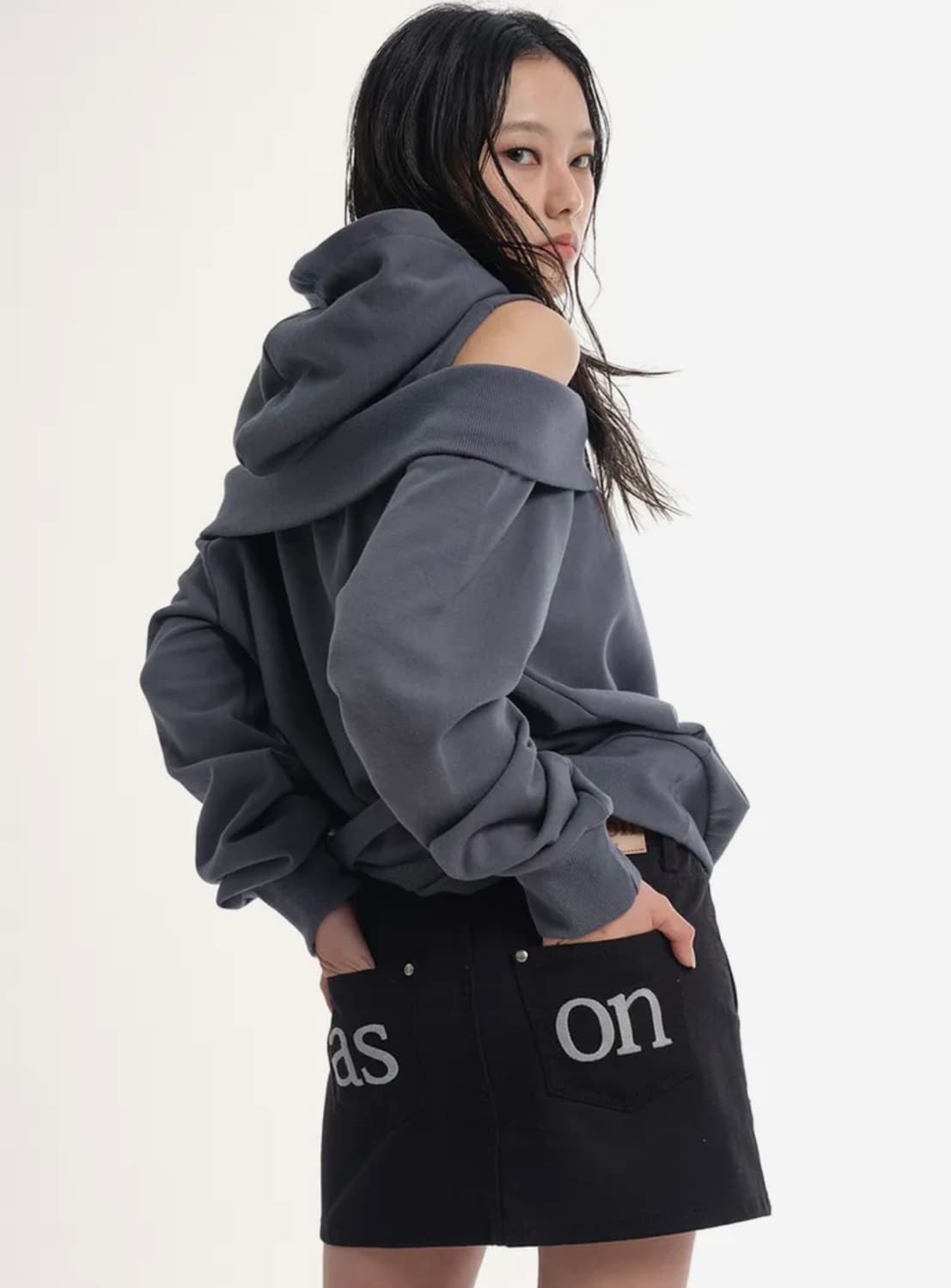 애즈온 포그 미니스커트 s 상품이미지1