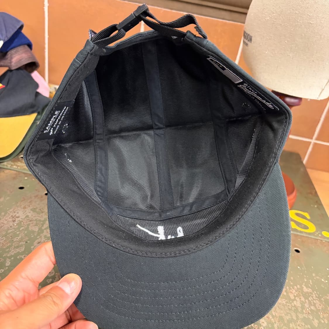 HUF 캠프캡 블랙 Free 상품이미지6