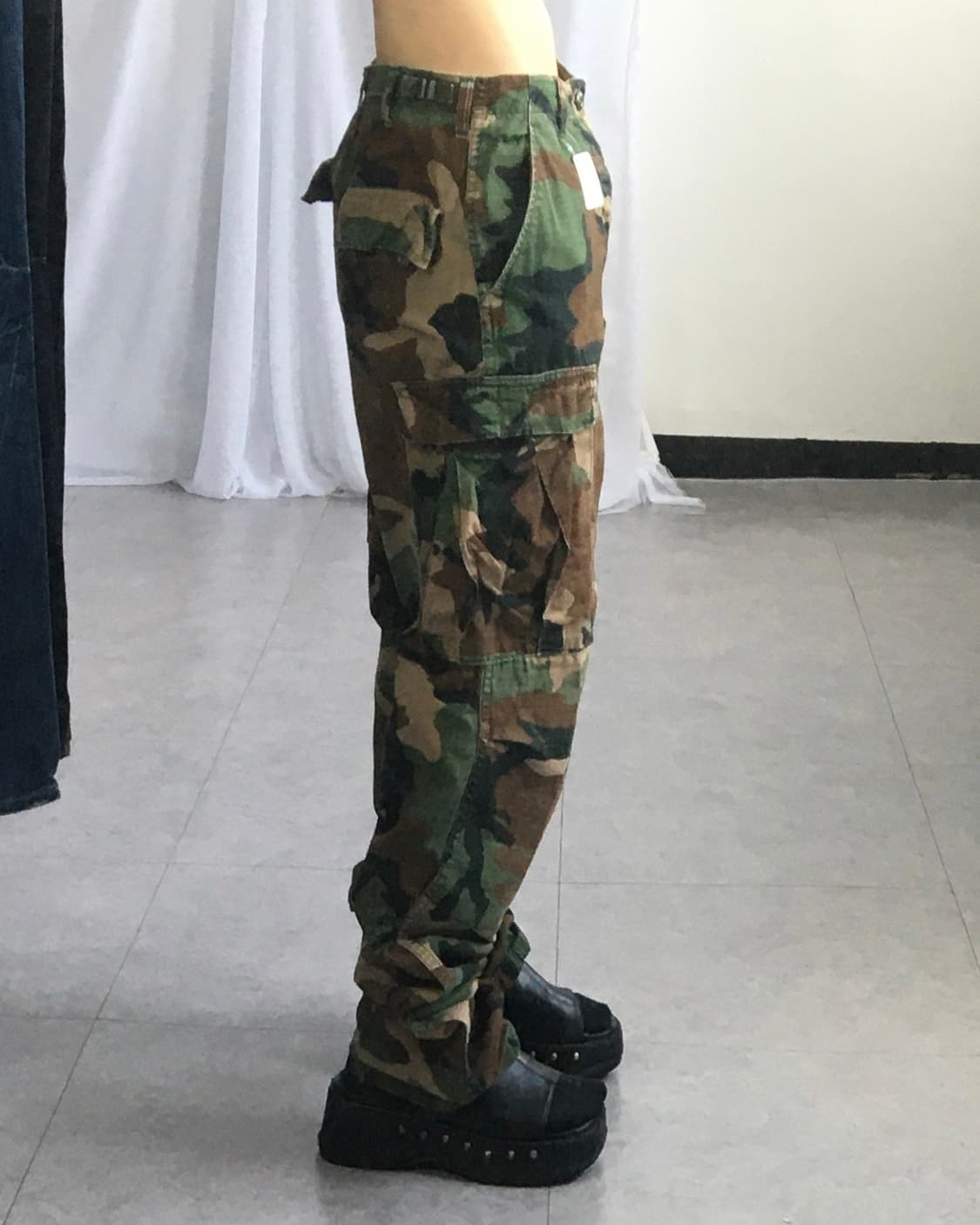 Camo pattern cago pants 상품이미지7
