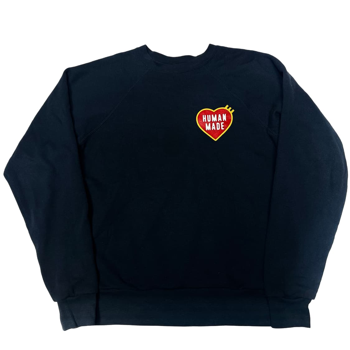 휴먼메이드 하트로고 네이비맨투맨 L 상품이미지1