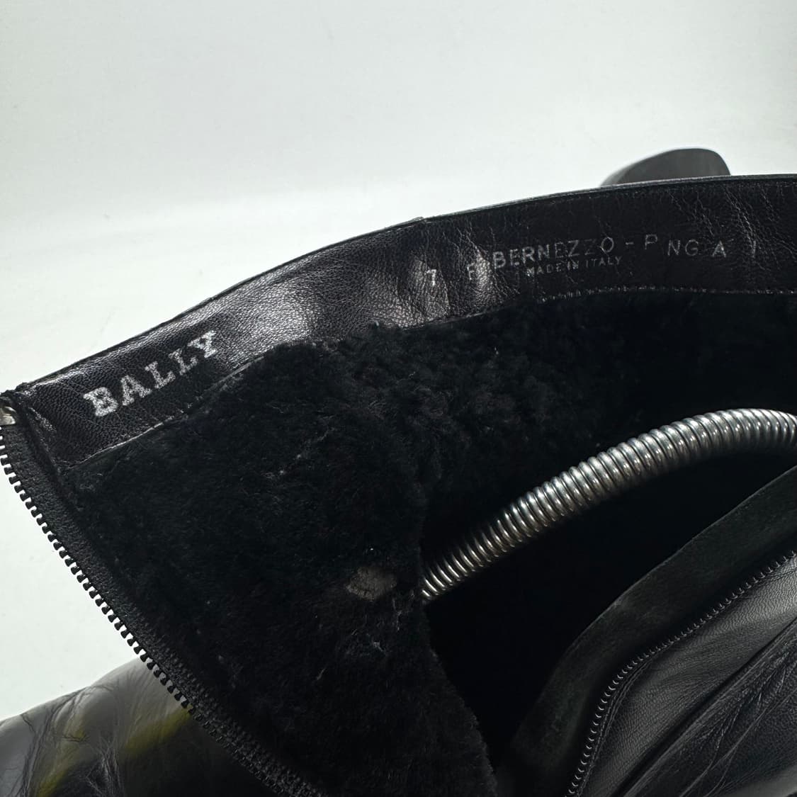 260)발리 빈티지 집업 레더 부츠 상품이미지9