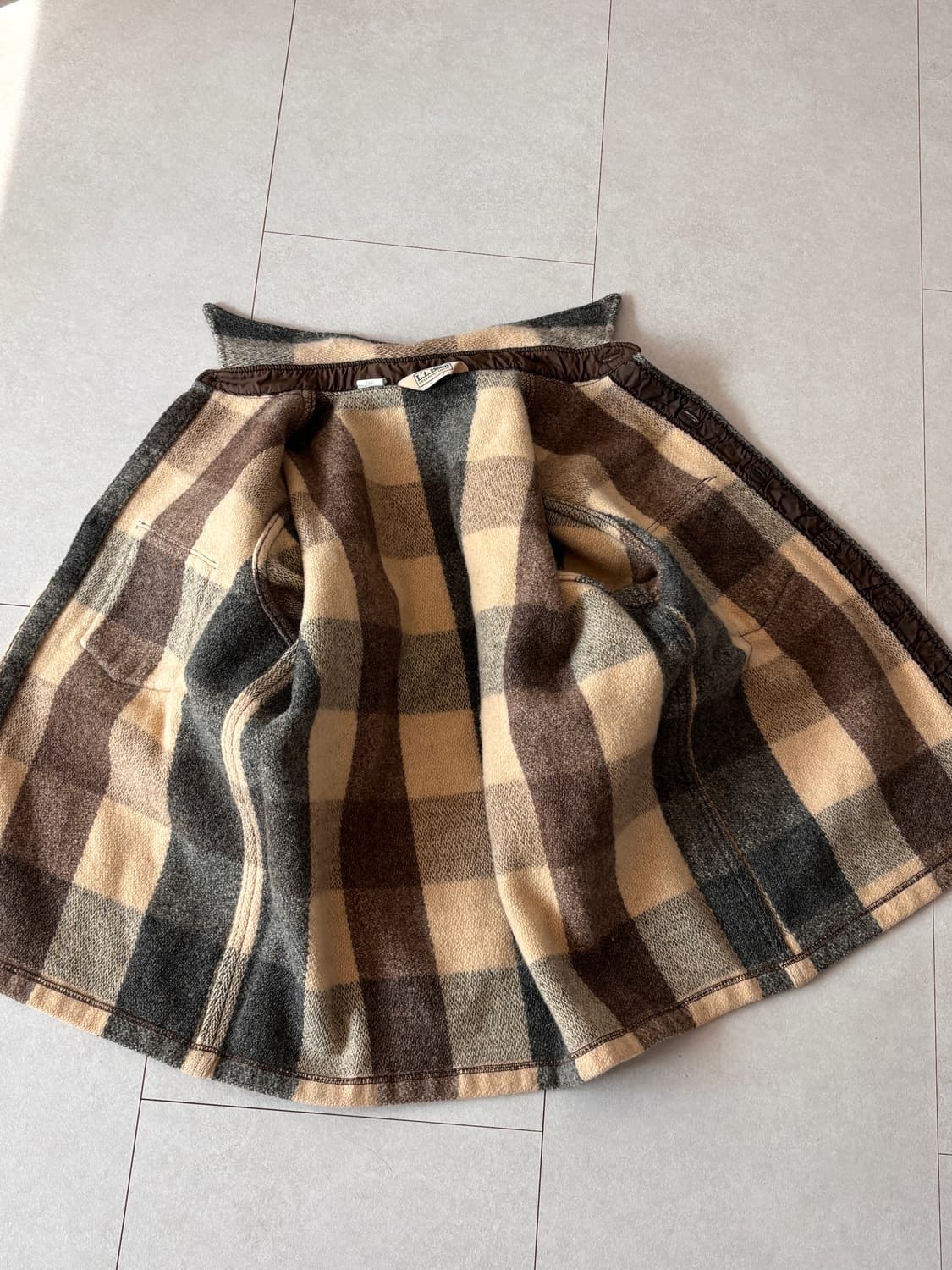 RRL 감성의 원본, 90s L.L.Bean 울 블랭킷 셔츠 상품이미지4