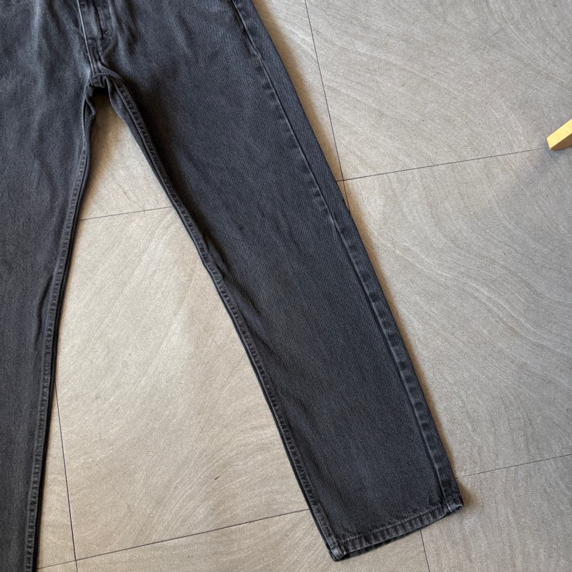리바이스 정품 505 데님 블랙 팬츠 바지 상품이미지4