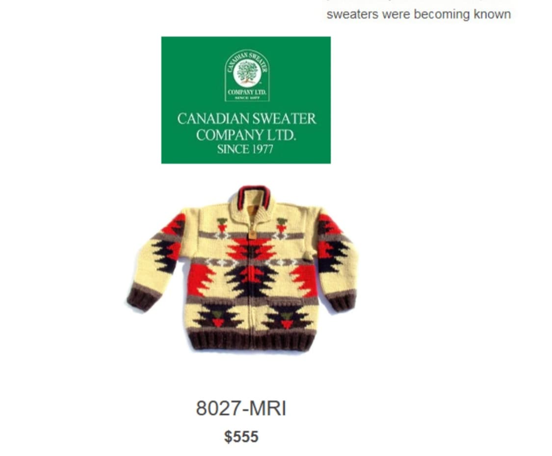 CANADIAN SWEATER  캐나디안 스웨터 컴파니 코위찬 스웨터
 상품이미지10