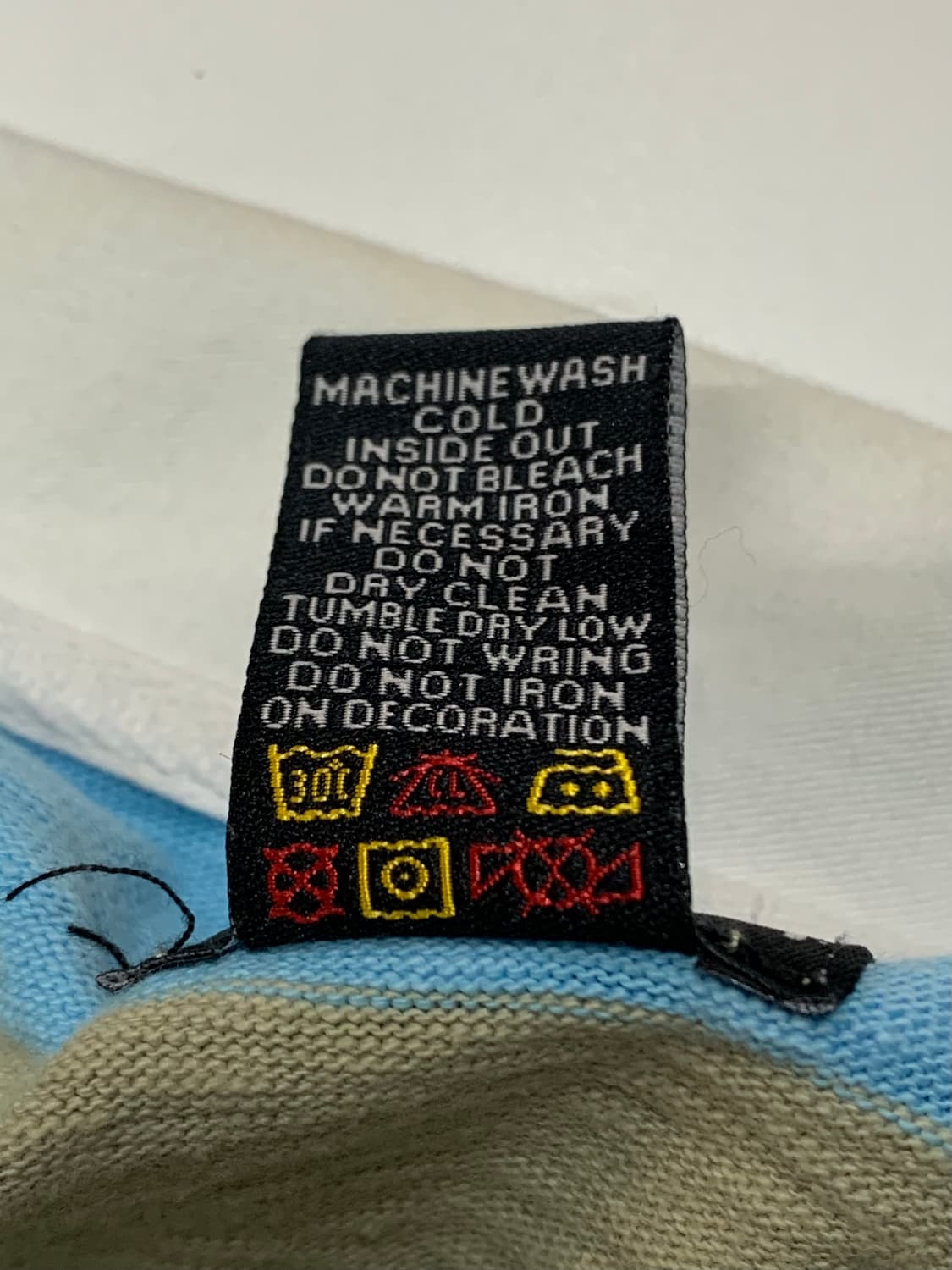 2000s 스투시 1989 월드투어 리바이벌 럭비 셔츠 상품이미지7