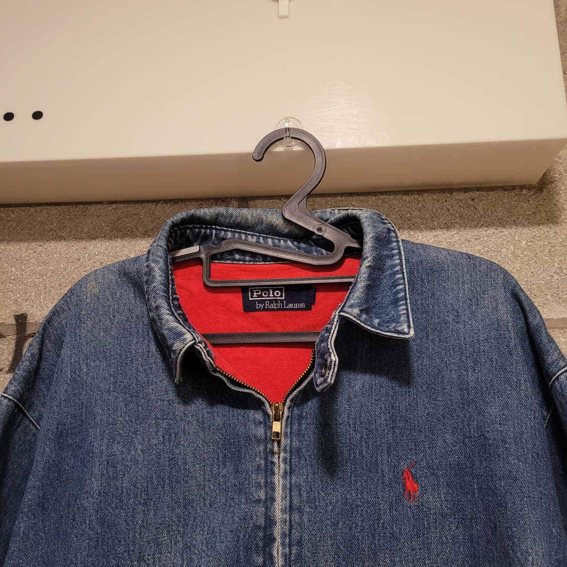 폴로랄프로렌 80s 일본판 데님 스윙탑 M 상품이미지3