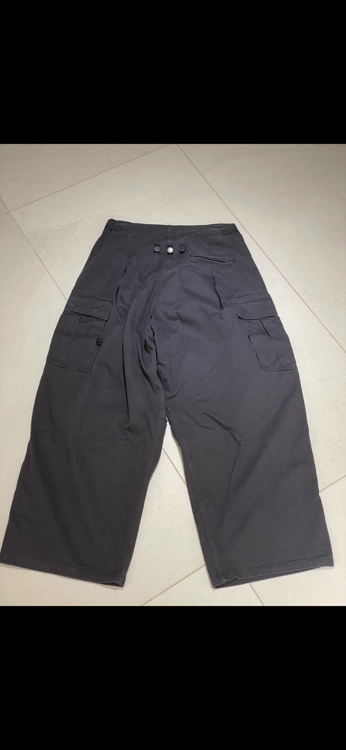 캐피탈 kapital 24fw 헤비드릴 점보 카고 팬츠 블랙 2사이즈 상품이미지6