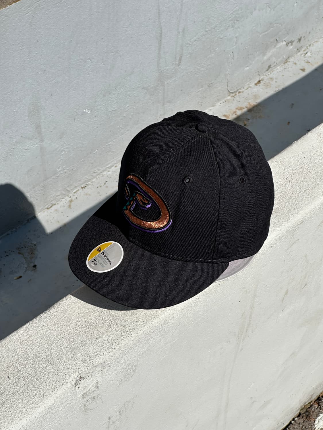 [L] 뉴에라 애리조나 다이아몬드백스 59fifty 블랙 볼캡 모자 상품이미지2