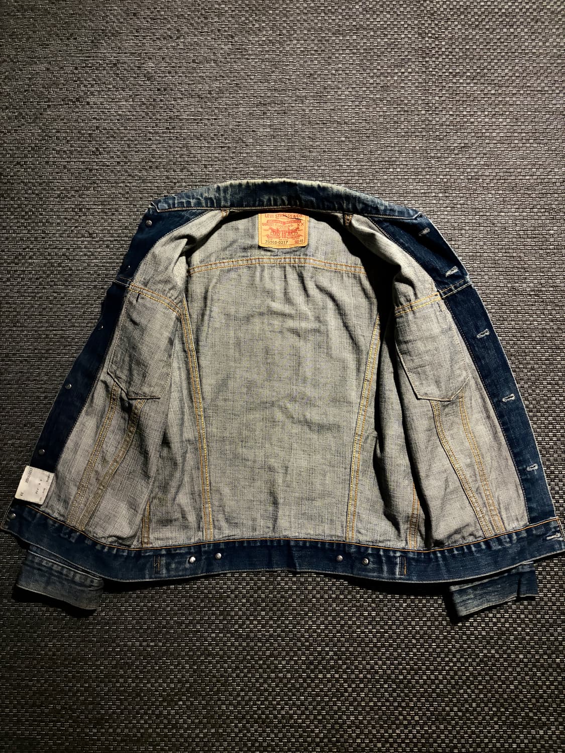 리바이스 트러커 70505 big E 발렌시아 USA🇺🇸 상품이미지5