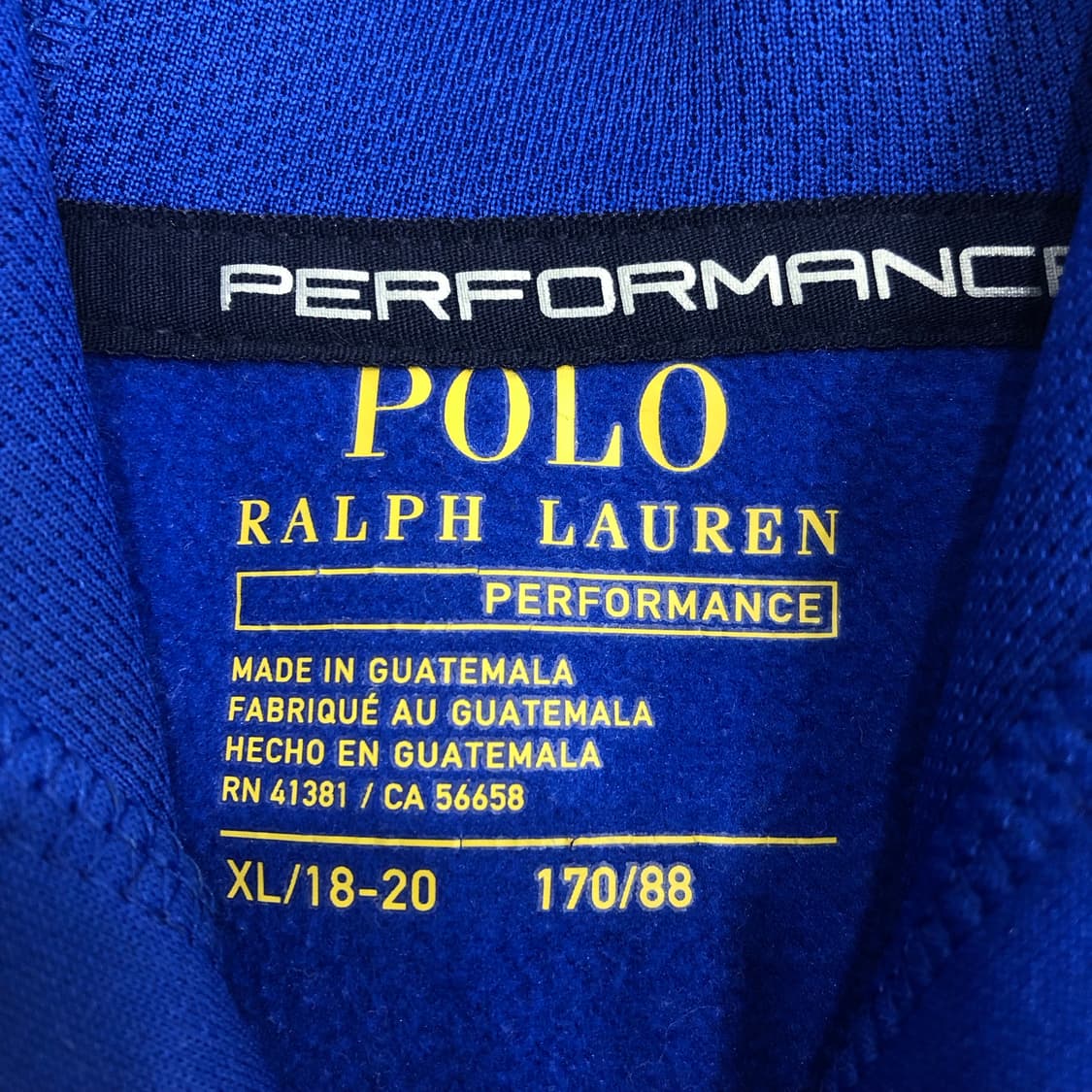 폴로 보이즈 후드집업 상품이미지4