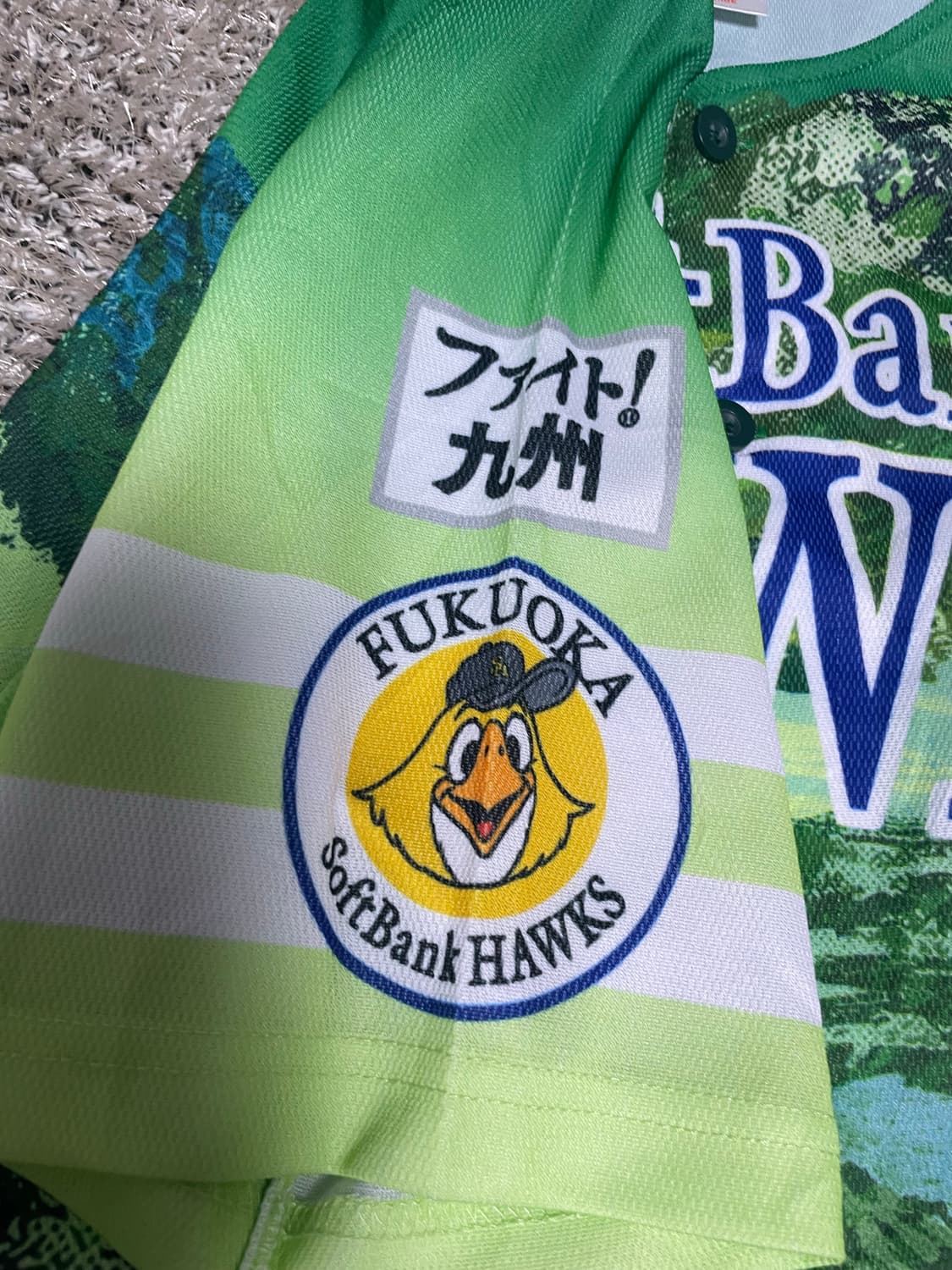 일본 프로야구 소프트뱅크 유니폼저지 사이즈 100~105 상품이미지4