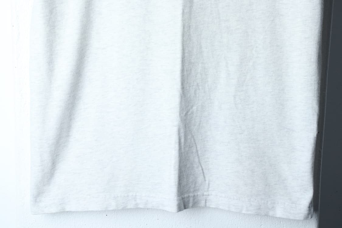 (L-XL) 노스페이스 반팔 티셔츠 빅로고 멜란지 올드스쿨-7B49 상품이미지4