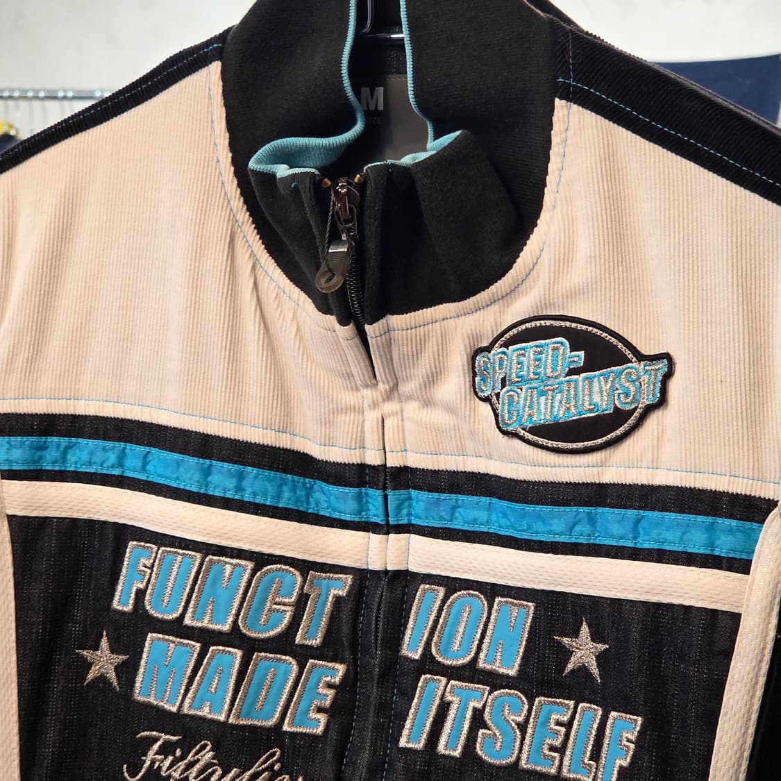 EXR 코듀로이 레이싱 무드 점퍼 상품이미지2