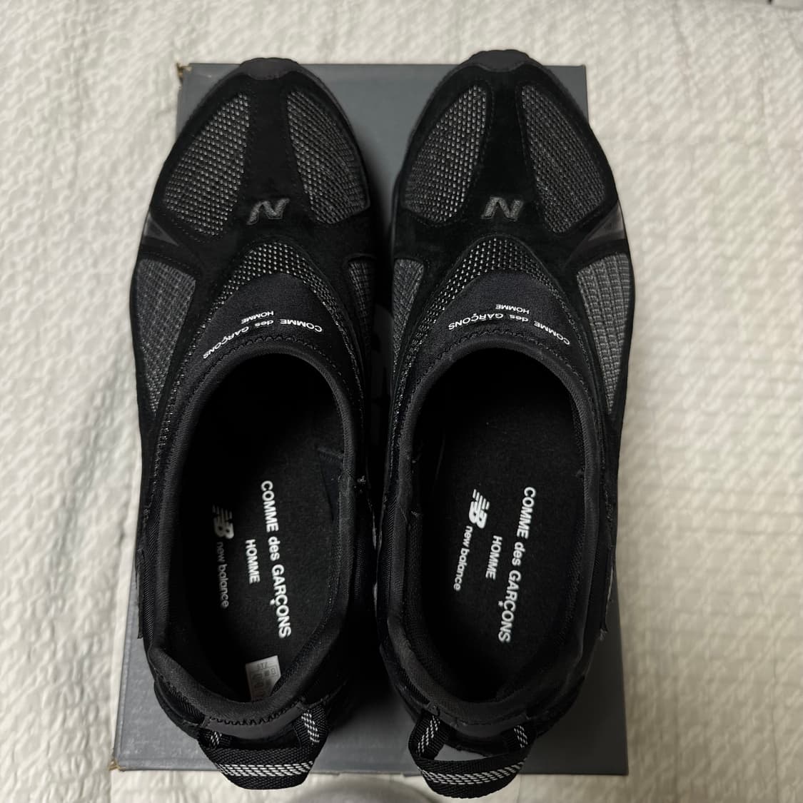 뉴발란스 꼼데가르송 옴므 ML610S 블랙 상품이미지2