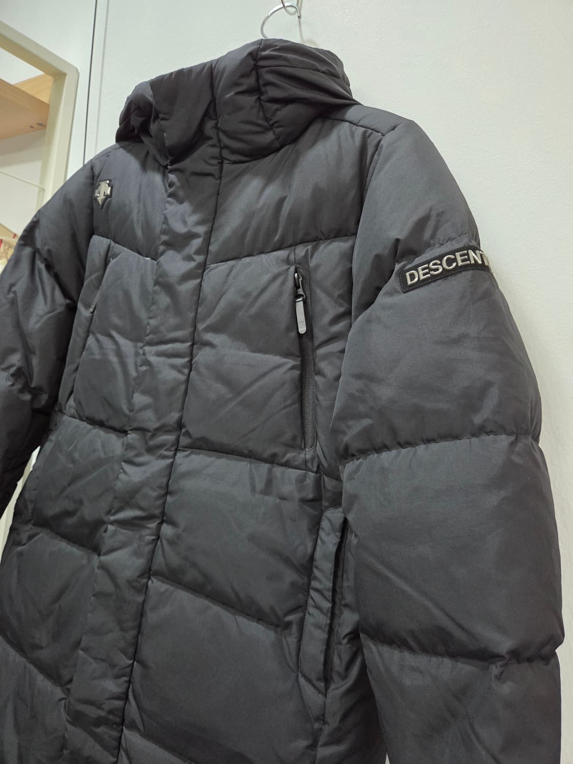 데상트 구스다운 롱패딩 키즈150 쥬니어 상품이미지3