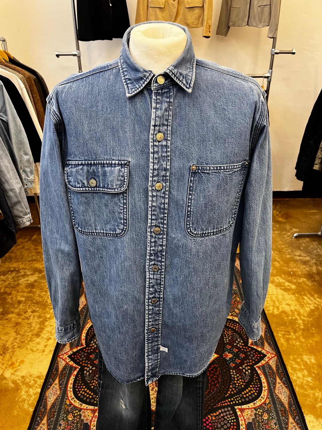 폴로 랄프 로렌 포켓 데님 셔츠 상품이미지2