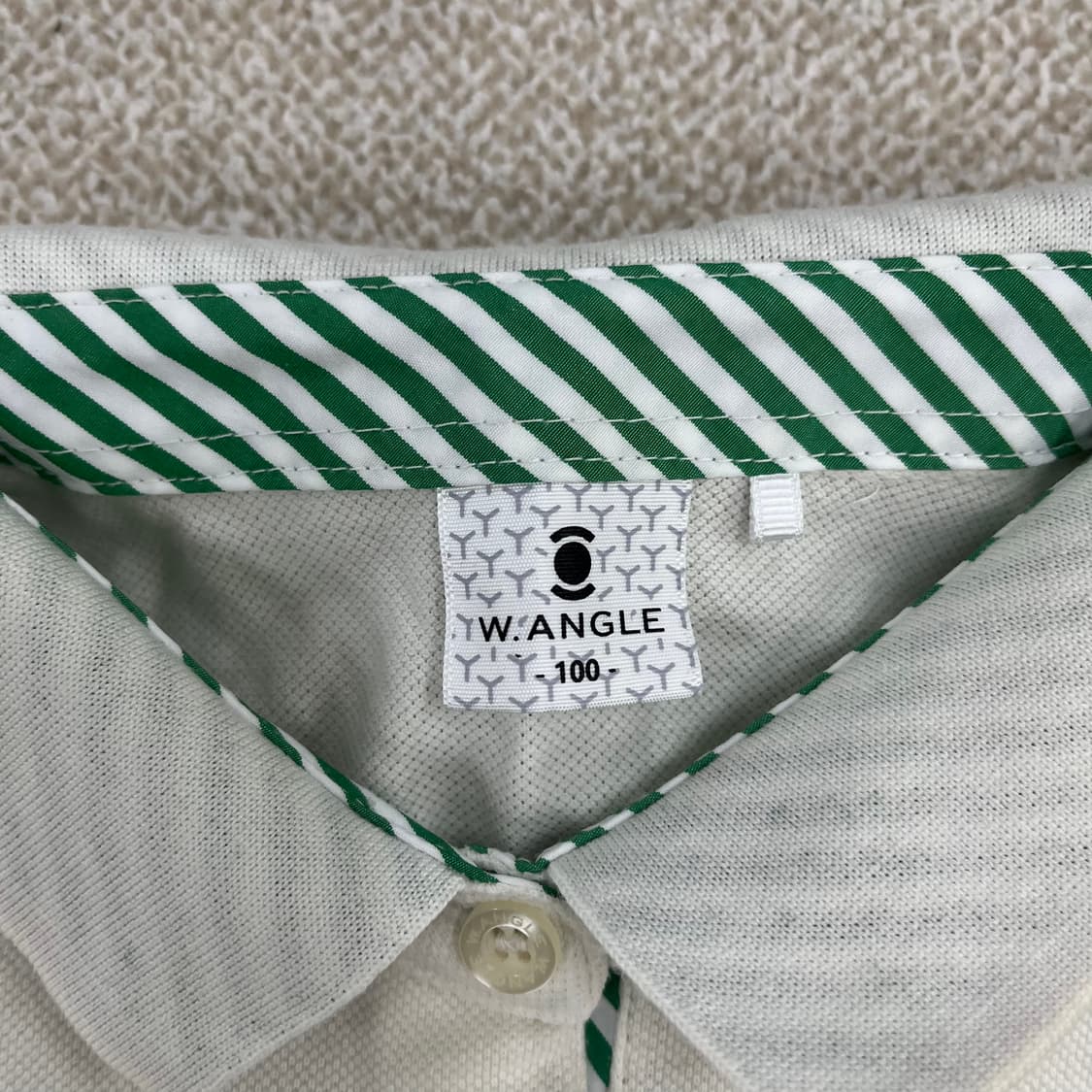 100 와이드앵글 골프 여성 카라 티셔츠 0126M 상품이미지2