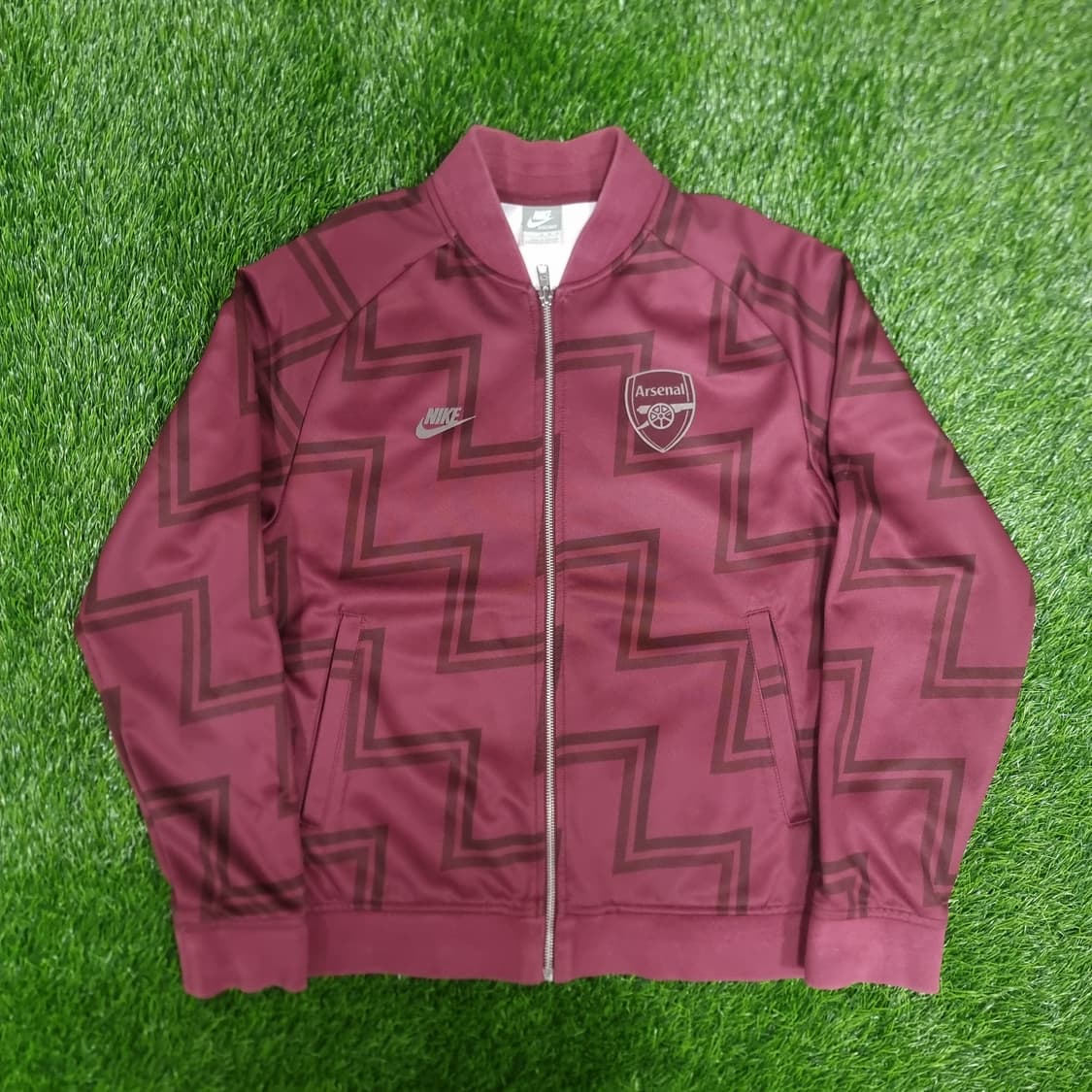 06-07시즌 아스날 나이키 버건디 져지 트랙탑 상품이미지1