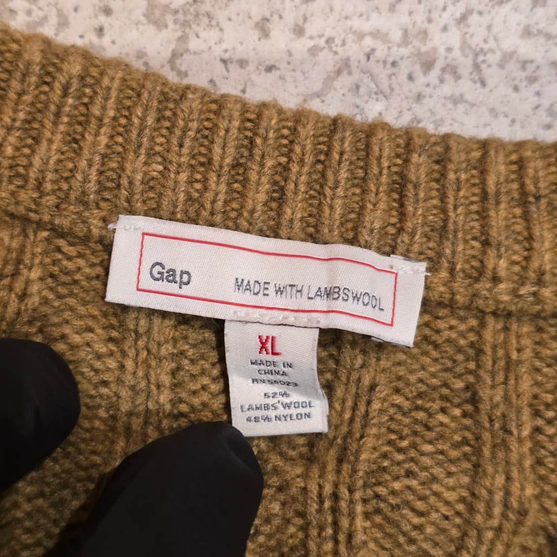 갭 램스울 케이블 니트 스웨터 상품이미지4