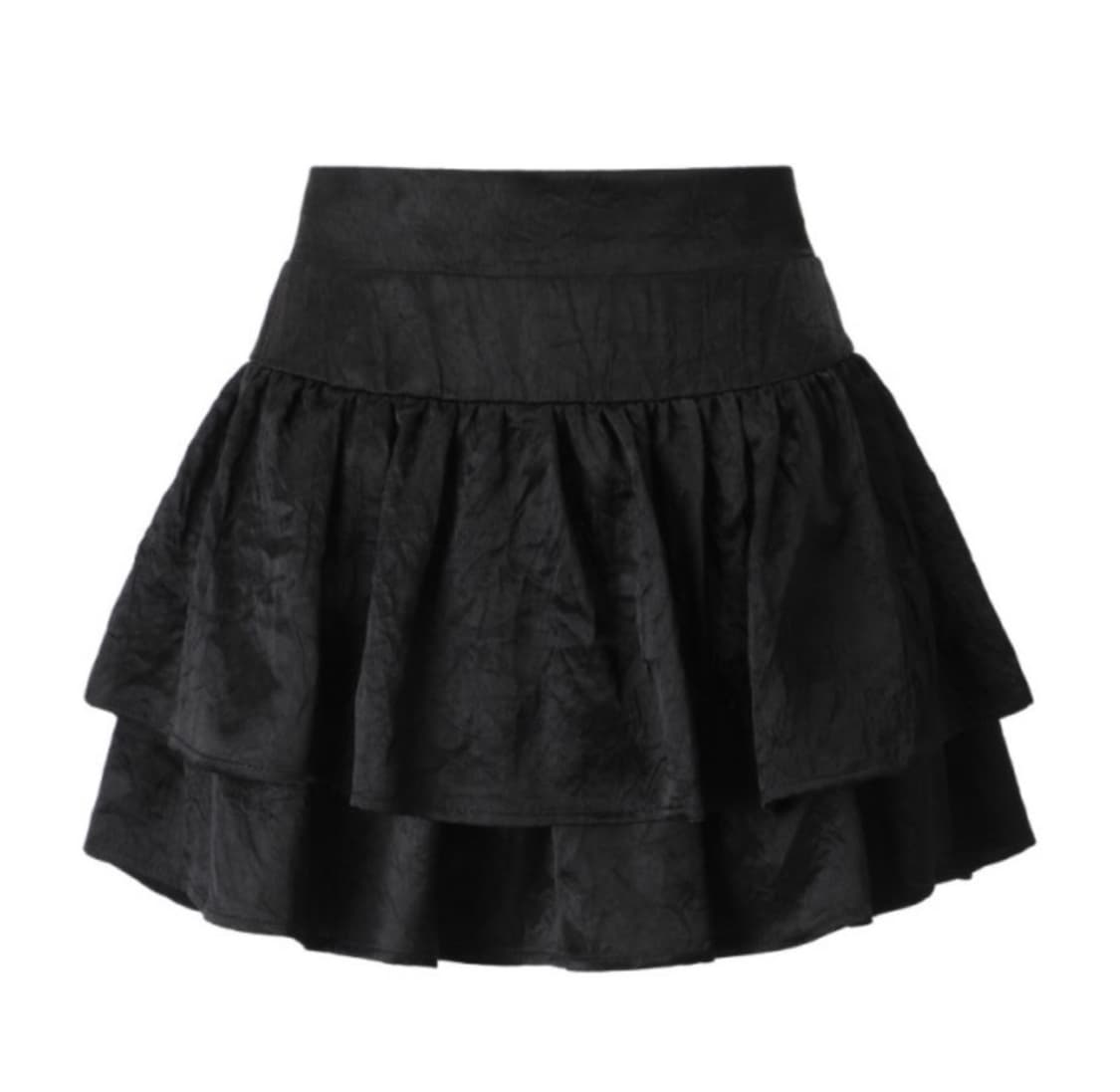 1회착용) 쓰리타임즈 발레리나 스커트 블랙 S 상품이미지1