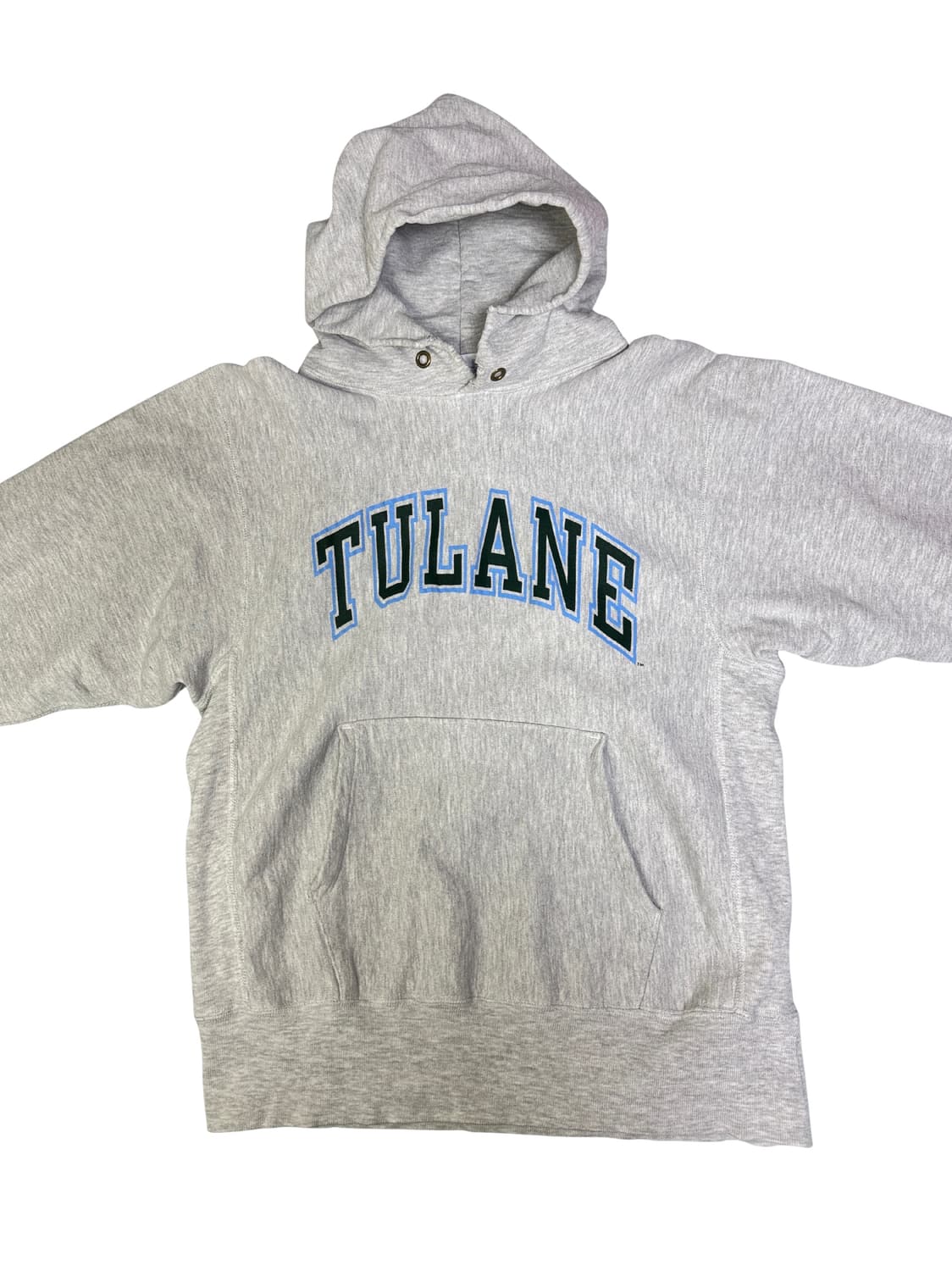 빈티지 90s 챔피온 TULANE UNIVERSITY 리버스위브후드티 L 상품이미지3