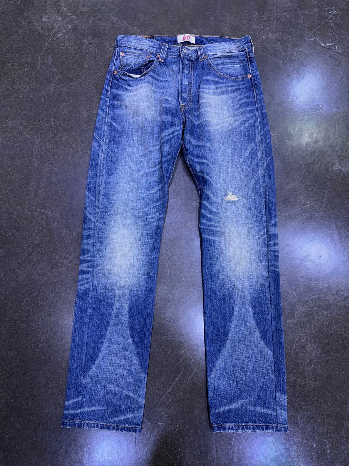 리바이스 501 빈티지 00's 워싱 레귤러핏 데님팬츠 32 상품이미지1