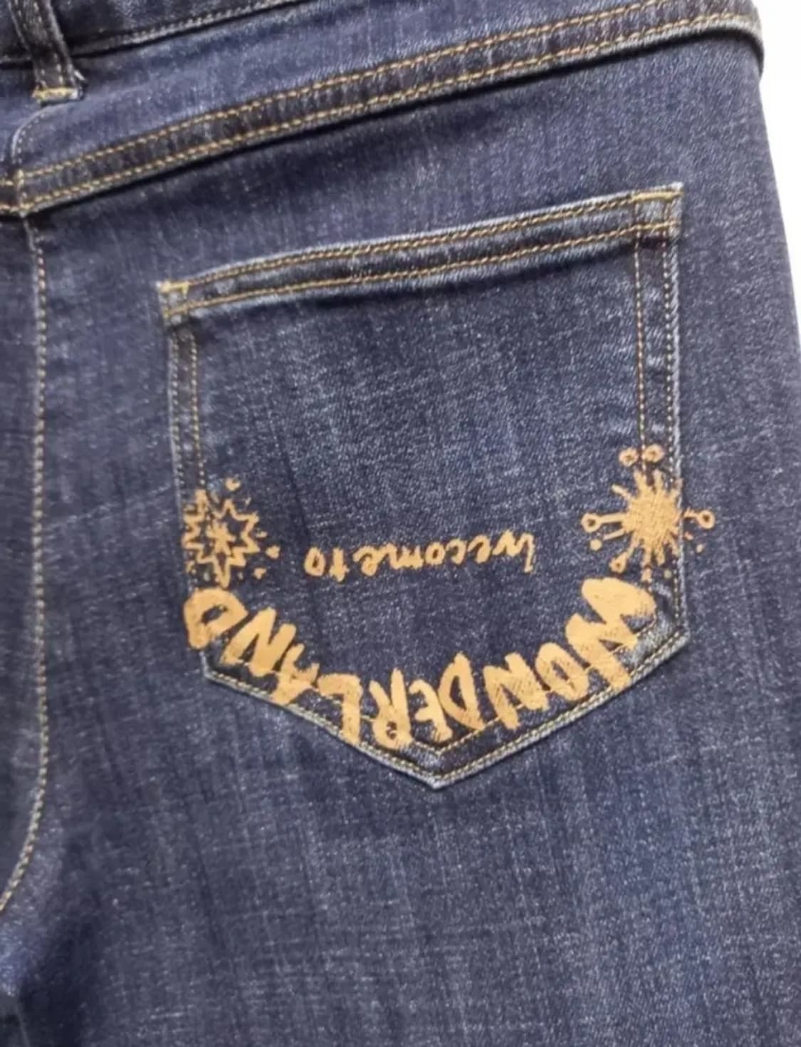 오즈세컨 데님 부츠컷 8부9부 팬츠 44 상품이미지6