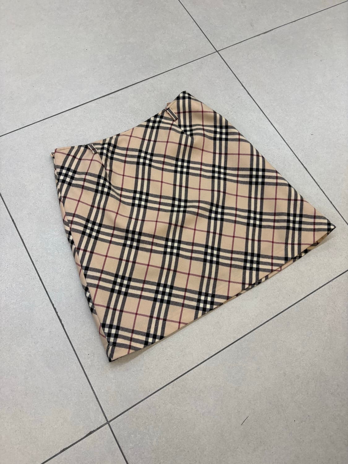 [ 38 ] 버버리 블루라벨 노바체크 미니스커트 상품이미지8