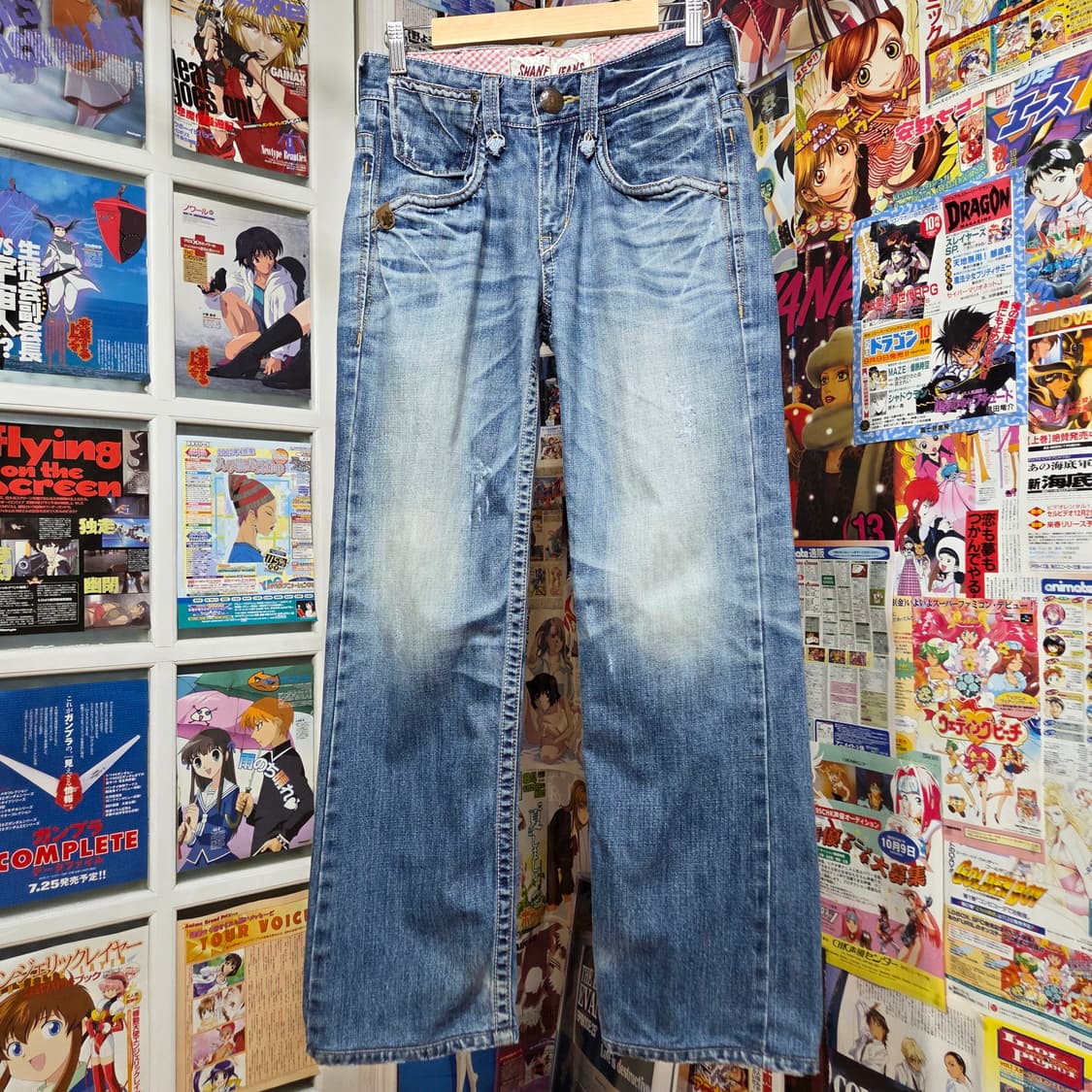 빈티지 연청 신치백 웨스턴 데님 팬츠 상품이미지3