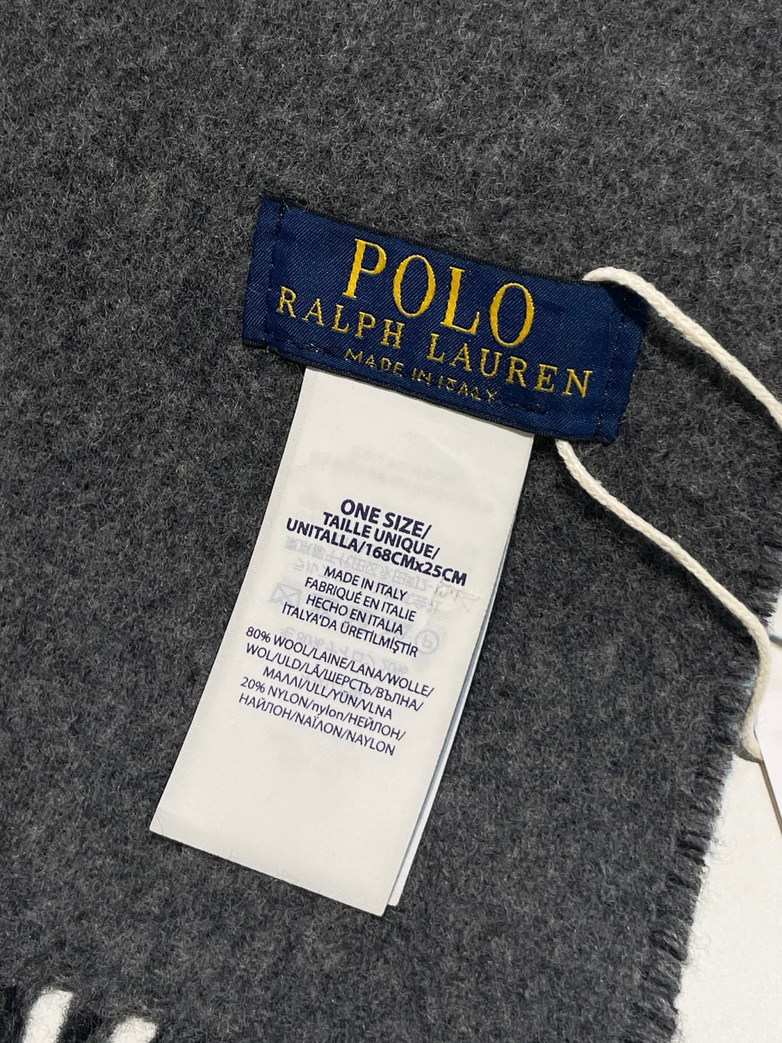 폴로 랄프로렌 배색 목도리 A1424 상품이미지7