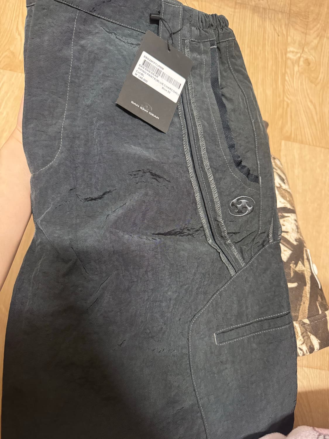 산산기어 파이핑 팬츠 블루차콜 32 상품이미지3