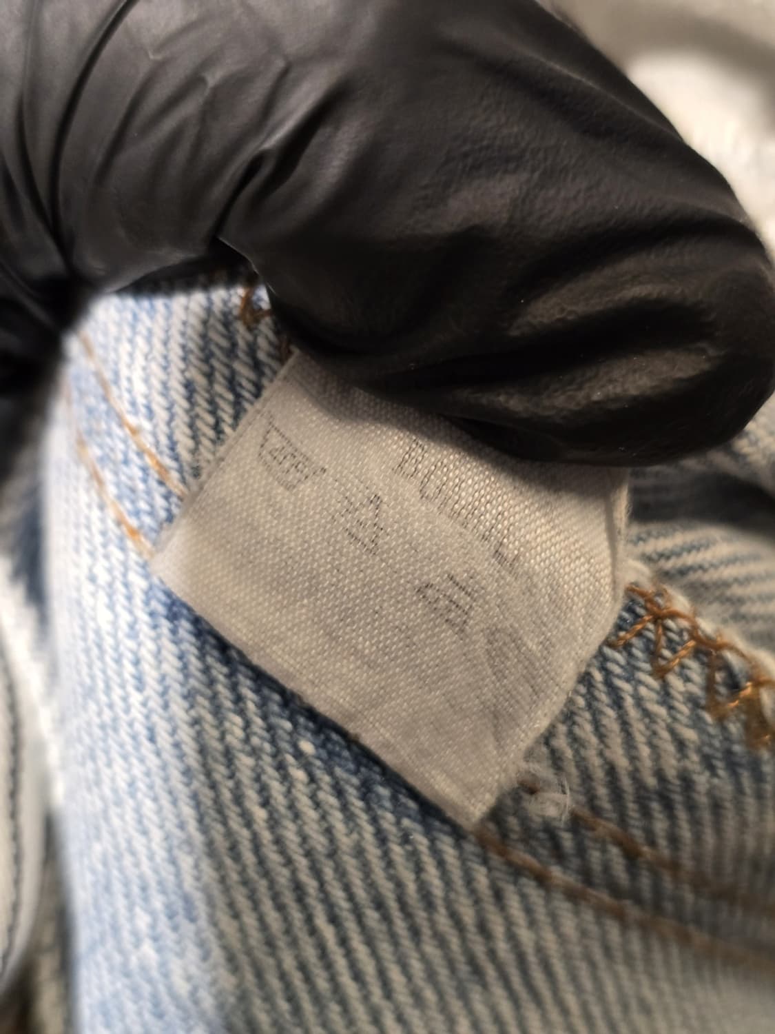 90s OSCAR WASHINGTON Patchwork Jeans 상품이미지8