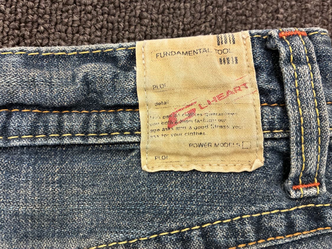 32)Japanese vintage 포켓 디테일 스트레이트핏 데님팬츠 상품이미지7