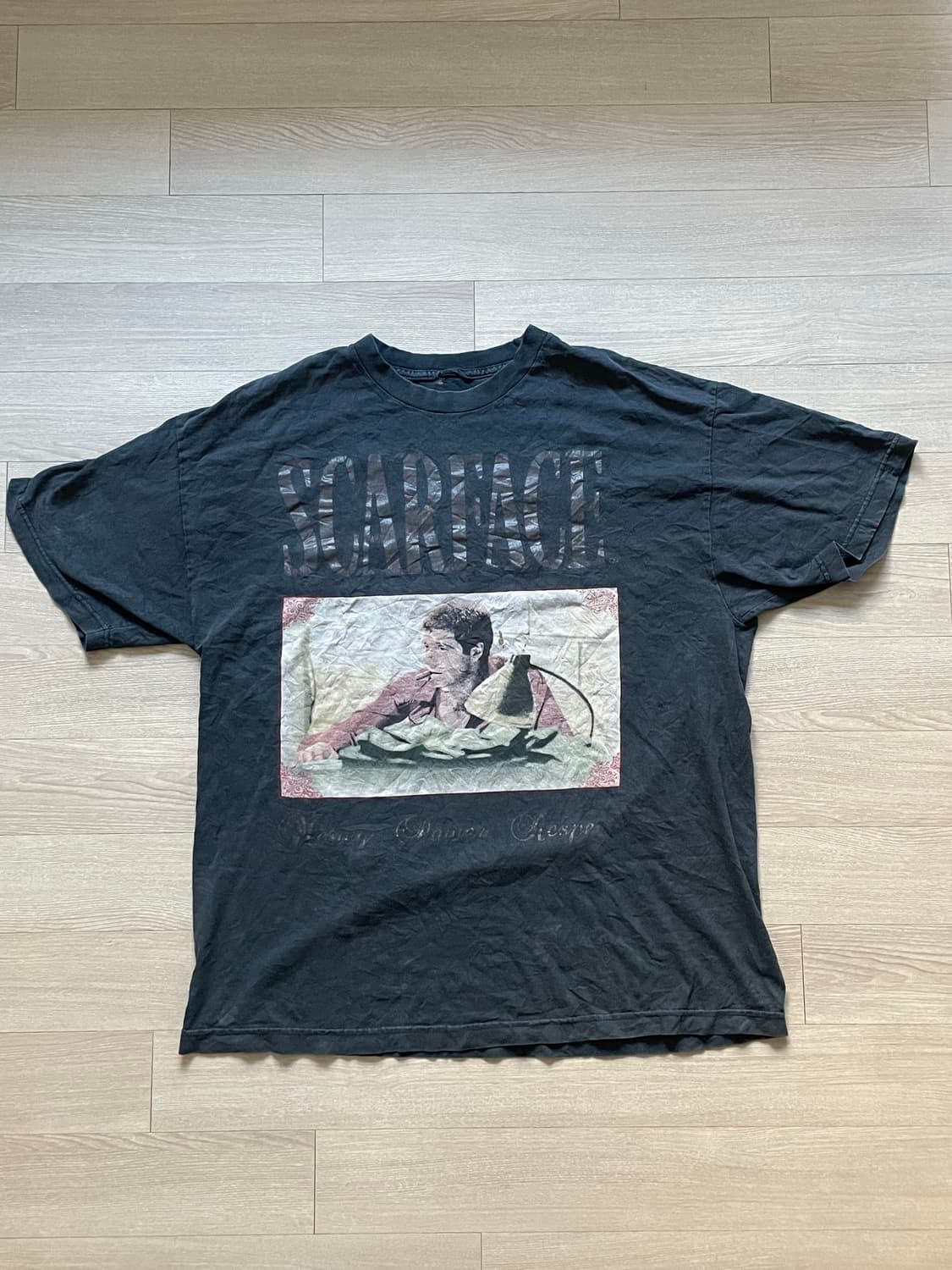 Scarface 빈티지 티셔츠 상품이미지3
