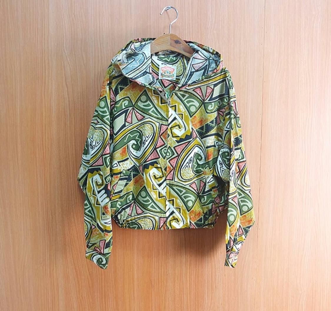 일본판 후드 빈티지 집업 상품이미지1