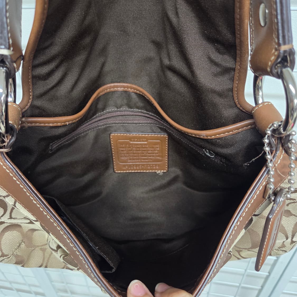 빈티지 코치 숄더백 상품이미지5