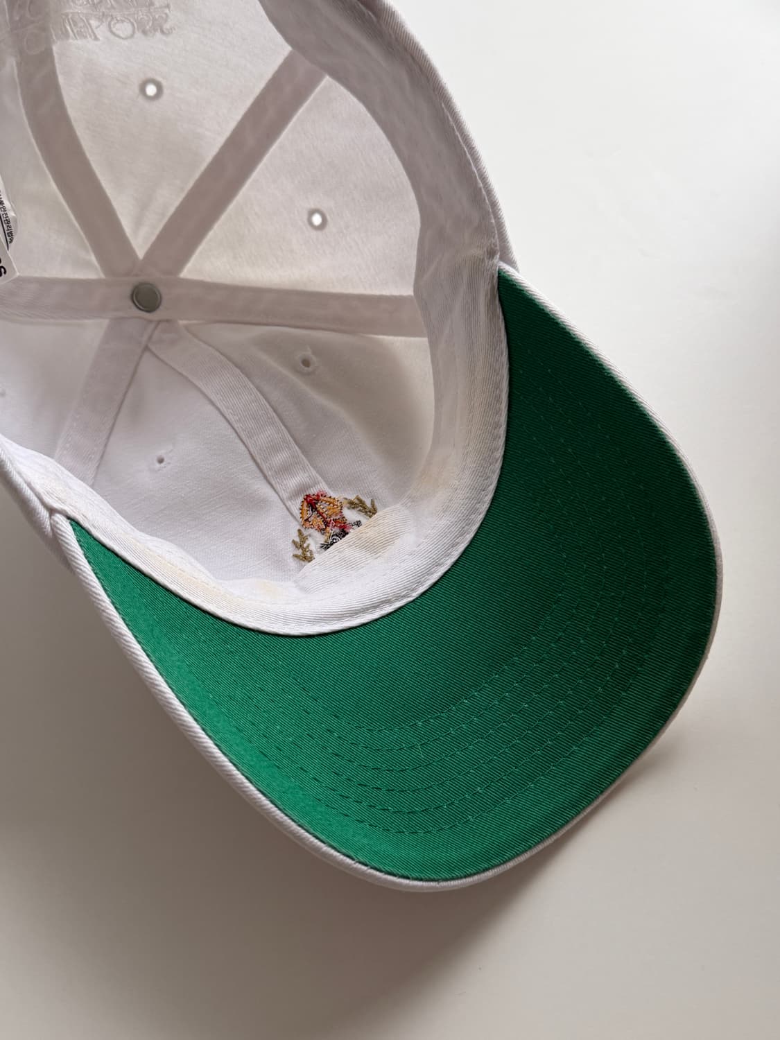 헤리티지플로스 크레스트 트윌 워시드 캡 오프화이트 상품이미지4