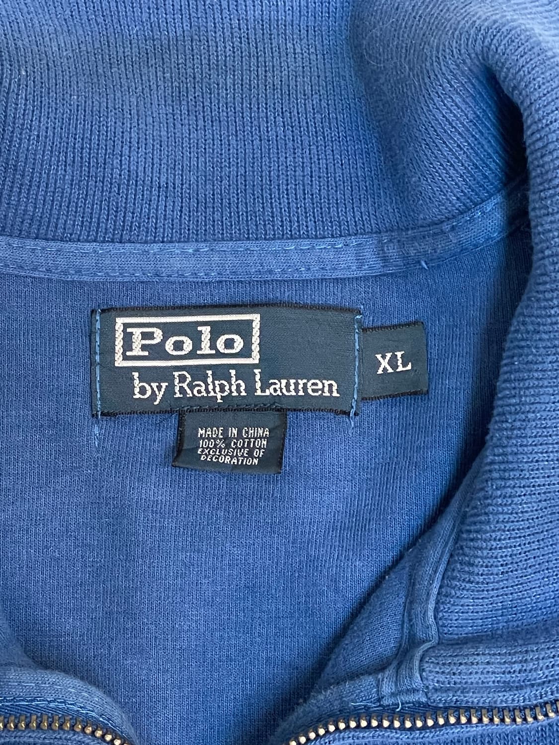 폴로 반집업 니트 상품이미지4