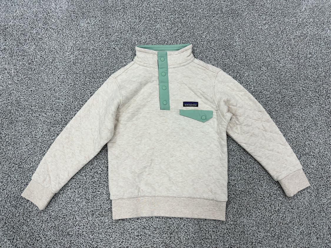 파타고니아 아동S(7-8) 퀼팅 스냅티 상품이미지1