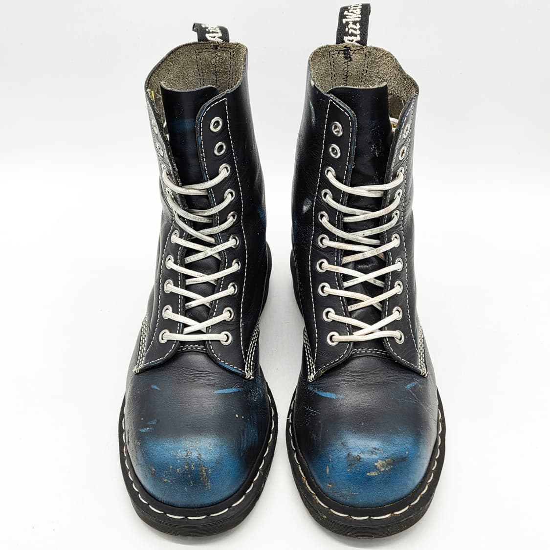 닥터마틴 1919 10홀 블루블랙 투톤 (UK 8) 상품이미지4
